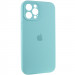 Фото Чехол Silicone Case Full Camera Protective (AA) для Apple iPhone 12 Pro (6.1") (Бирюзовый / Marine Green) на vchehle.ua