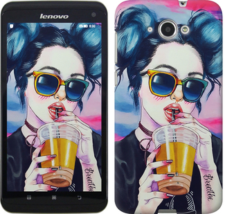 

Чохол Арт-дівчина в окулярах на Lenovo S930 247042