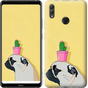 

Чохол Мопс з кактусом на Huawei Honor Note 10 795797