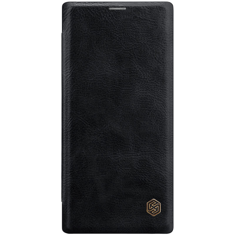 

Кожаный чехол (книжка) Nillkin Qin Series для Samsung Galaxy Note 10 (Черный) 747663