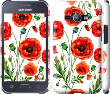 

Чохол Намальовані маки на Samsung Galaxy J1 Ace J110H 743848