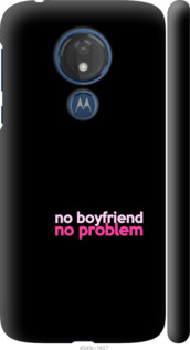 

Чехол no boyfriend no problem для Motorola Moto G7 Power 985420