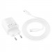 Фото СЗУ Hoco N55 Fundador PD20W+QC3.0 (2USB-A/2C) + кабель Type-C to Type-C (White) в магазине vchehle.ua