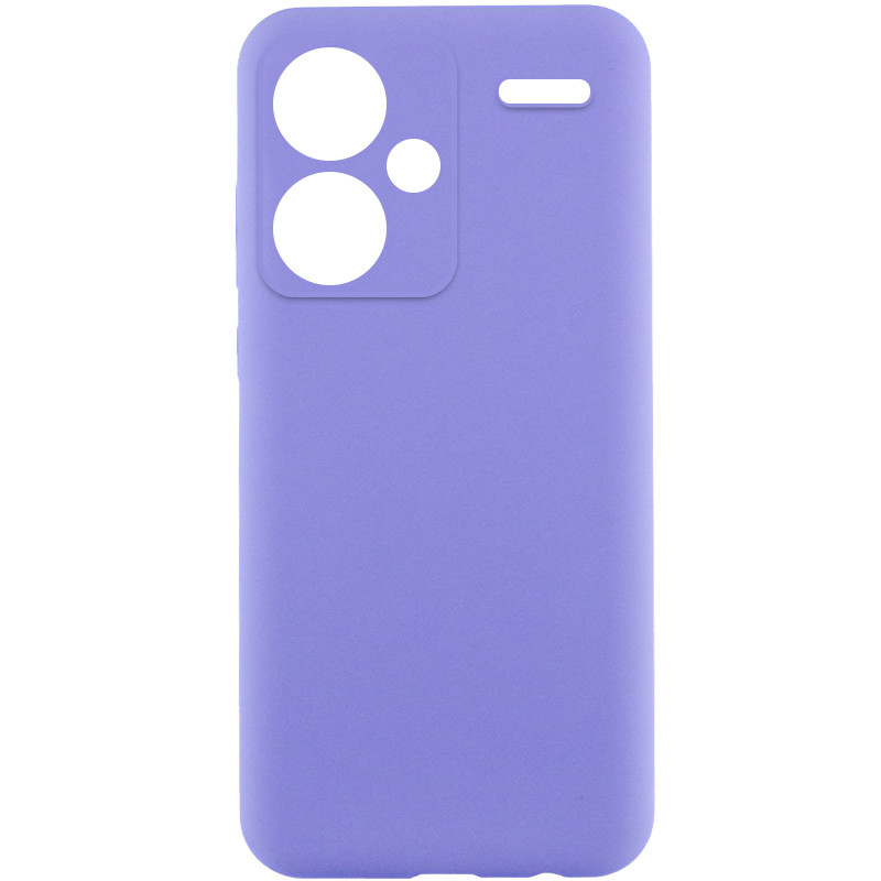 Чехол Silicone Cover Lakshmi Full Camera (AAA) для Xiaomi Redmi Note 13 Pro+ (Сиреневый / Dasheen)