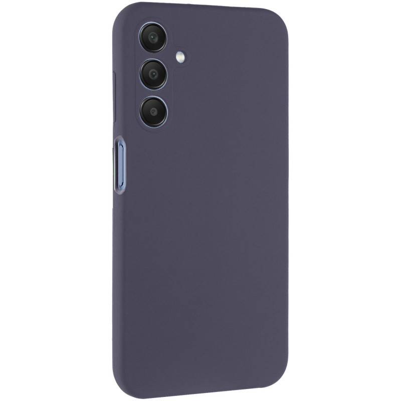 Чохол Silicone Cover Lakshmi Full Camera (AAA) на Samsung Galaxy A26 5G (Сірий / Dark Gray)