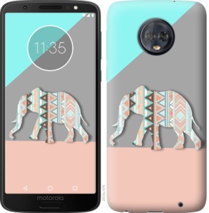 

Чохол Візерунчастий слон на Motorola Moto G6 Plus 764226