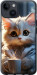 Чохол White cat на iPhone 14