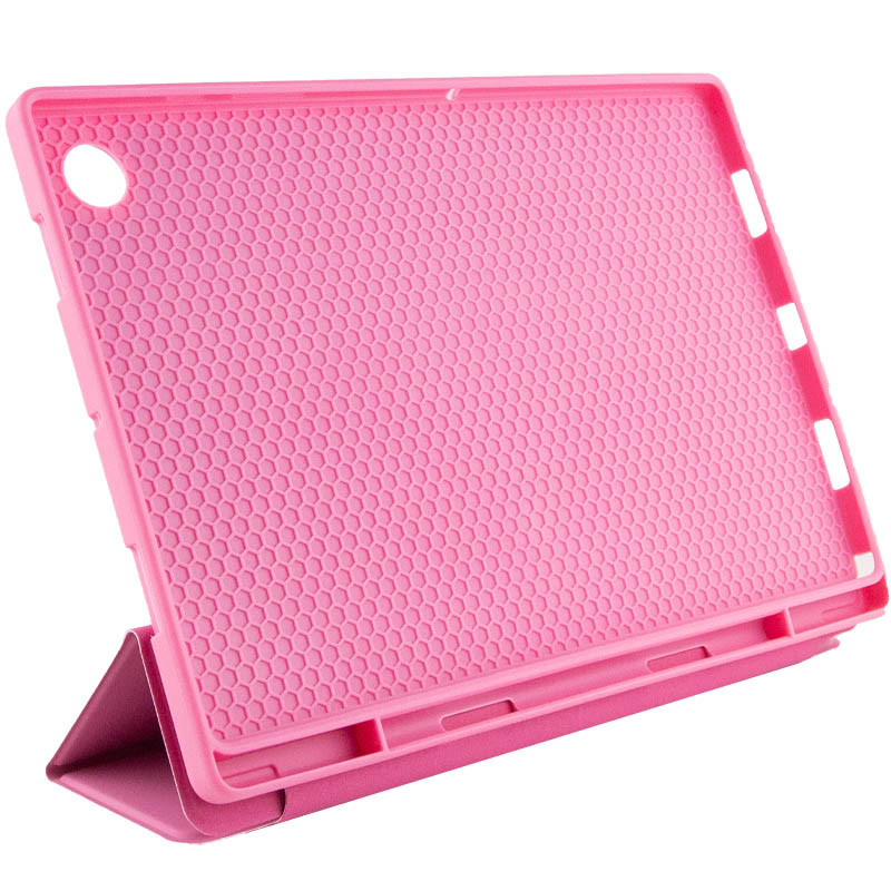 Чохол-книжка Book Cover (stylus slot) на Samsung Galaxy Tab A8 10.5" (2021) (X200/X205) (Рожевий / Pink) в магазині vchehle.ua