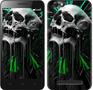

Чохол Череп-годинник на Lenovo Vibe C A2020 352830