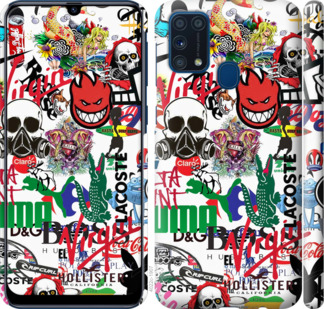 

Чохол Many different logos на Samsung Galaxy M31 M315F 932047