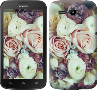 

Чехол Букет роз для Huawei Ascend Y600 452505