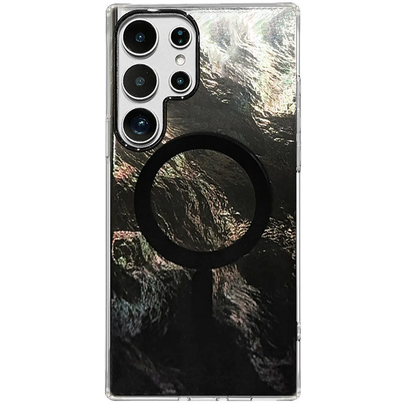 Чехол TPU Shiny Mountain (MagFit) для Samsung Galaxy S24 Ultra (Black)