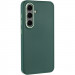 TPU чехол Bonbon Metal Style для Samsung Galaxy S23 (Зеленый / Pine green)