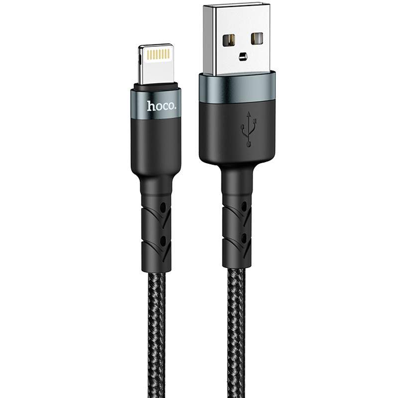 

Дата кабель Hoco DU46 Charging USB to Lightning (1m) (Чорний) 1090980