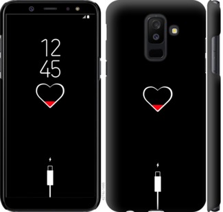

Чохол Подзарядка сердца для Samsung Galaxy A6 Plus 2018 721069