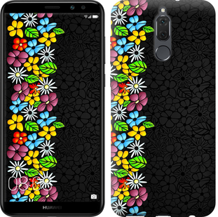 

Чехол цветочный орнамент для Huawei Mate 10 Lite 651841