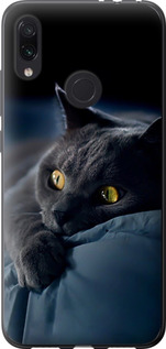 Чохол Димчастий кіт на Xiaomi Redmi Note 7