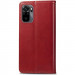 Фото Шкіряний чохол-книжка GETMAN Gallant (PU) для Xiaomi Redmi Note 10 / Note 10s (Червоний) на vchehle.ua