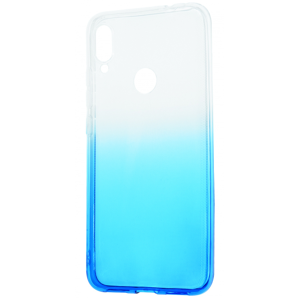 Силикон 0.5 mm Gradient Design Samsung Galaxy M10 (M105F) (white_blue)