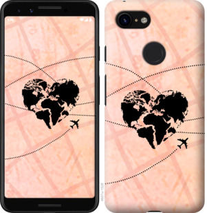 

Чехол Путешествуй для Google Pixel 3 795287