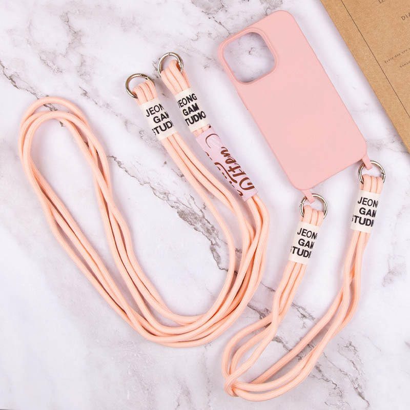 Заказать Чехол TPU two straps California для Apple iPhone 13 Pro (6.1") (Розовый / Pink Sand) на vchehle.ua