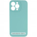 Чехол Silicone Case Full Camera Protective (AA) NO LOGO для Apple iPhone 16 Plus (6.7") (Бирюзовый / Marine Green)