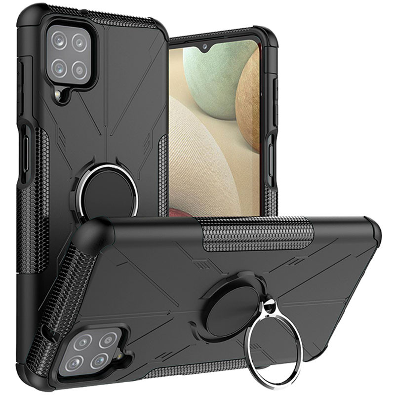 

Ударопрочный чехол Protective Ring для Samsung Galaxy A12 (Черный) 1210302