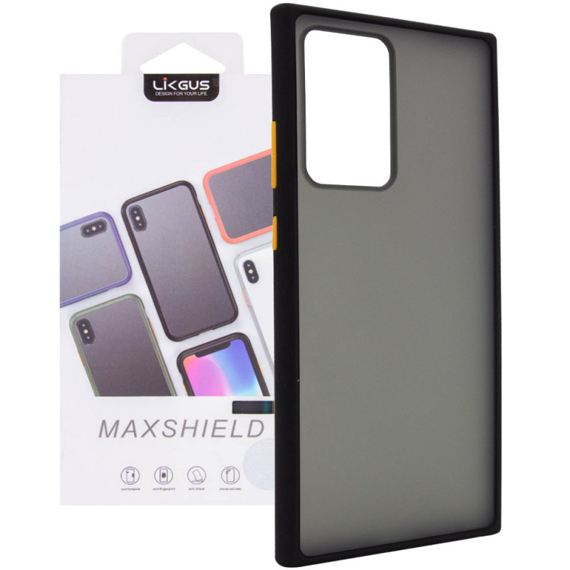 TPU+PC чохол LikGus Maxshield на Samsung Galaxy Note 20 Ultra