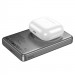 Фото Портативное ЗУ Power Bank Hoco Q26A Joy PD20W с БЗУ 10000 mAh (Metal gray) на vchehle.ua