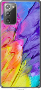 

Чохол Різнокольорові фарби на Samsung Galaxy Note 20 1576415