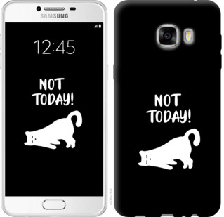 

Чехол Уставший кот для Samsung Galaxy C7 C7000 874102