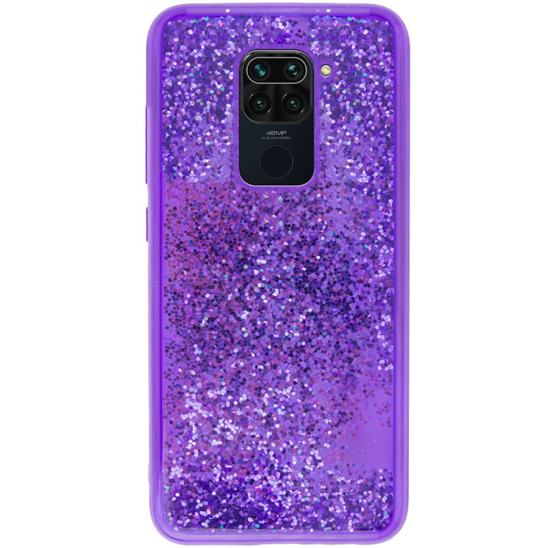 

TPU+PC чехол Sparkle (glitter) для Xiaomi Redmi Note 9 (Фиолетовый) 911187