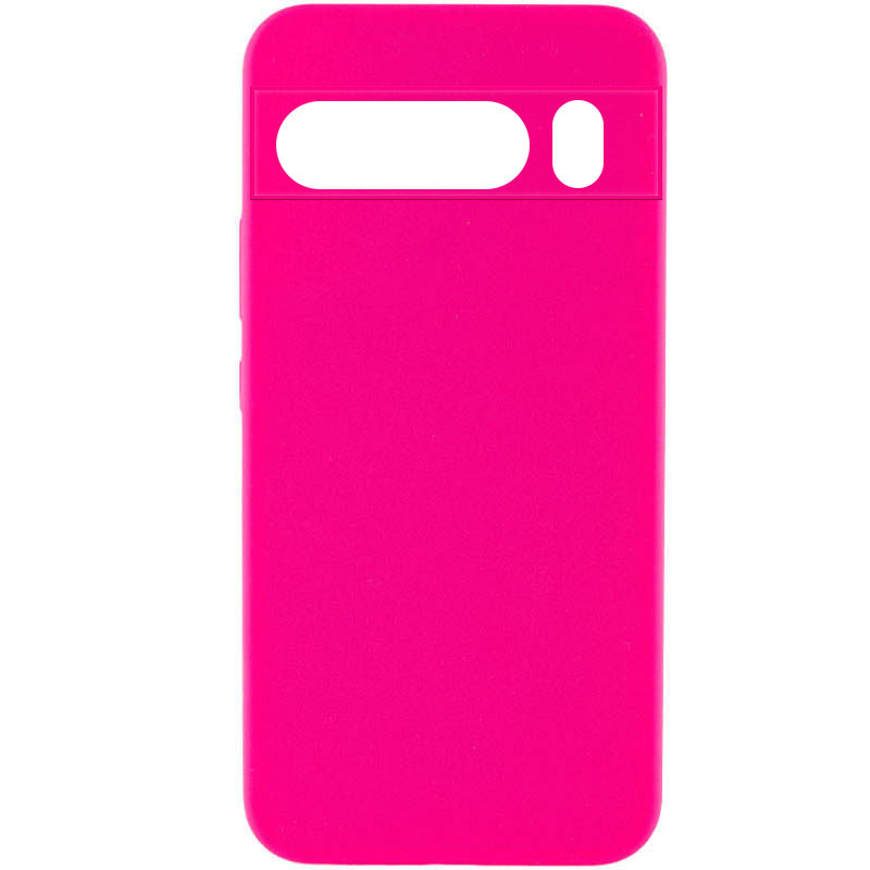 Чохол Silicone Cover Lakshmi Full Camera (AAA) на Google Pixel 9 Pro XL (Рожевий / Barbie pink)