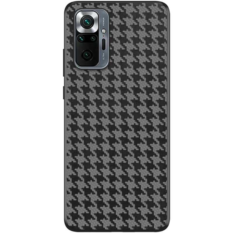 Чехол TPU+PC Grid для Xiaomi Redmi Note 10 Pro / 10 Pro Max (Black)