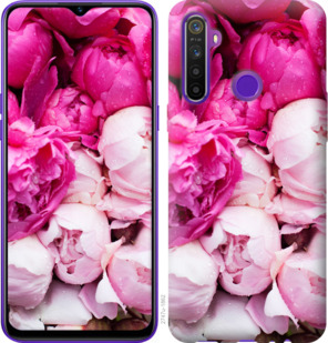 

Чехол Розовые пионы для Realme 5 917908
