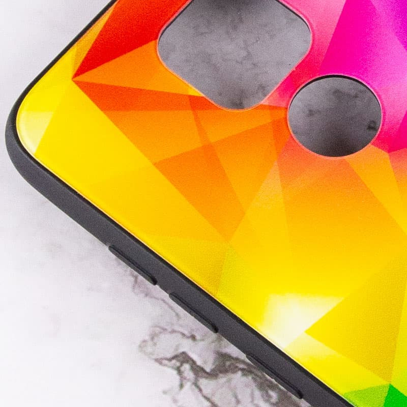 TPU+Glass чохол Diversity на Xiaomi Redmi Note 9 / Redmi 10X (Rainbow) в магазині vchehle.ua