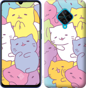 

Чехол Котики для Vivo V17 879881