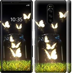 Чехол Бабочки для Sony Xperia 1 J9110
