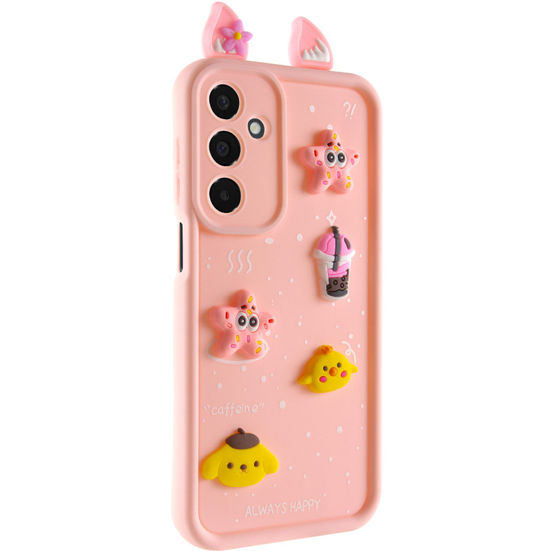 Чехол TPU Toys Case with Ears для Samsung Galaxy A26 5G (Light Pink)