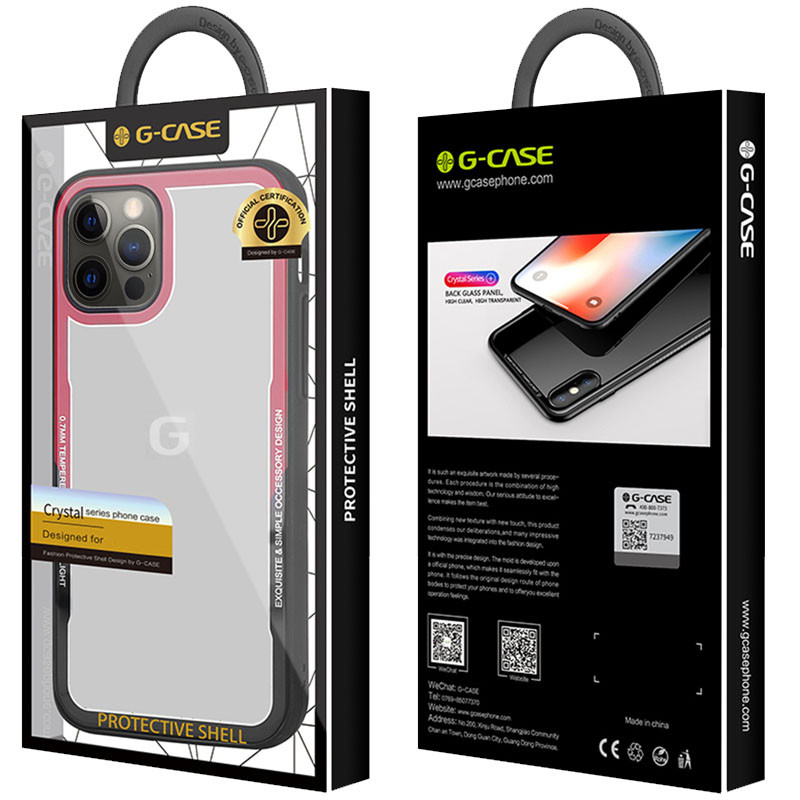 

TPU+PC чохол G-Case Shock Crystal для iPhone 12 Pro (Білий) 1086571