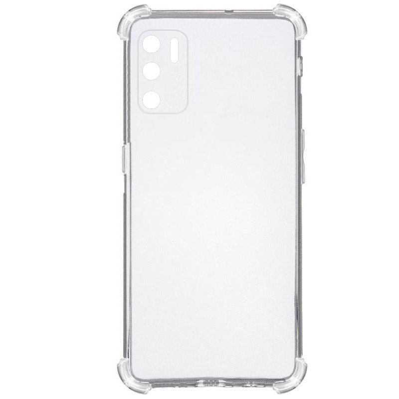 TPU чехол GETMAN Ease logo усиленные углы для Oppo A16s / A16 / A54s
