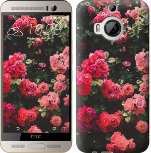 

Чохол Кущ з трояндами на HTC One M9 Plus 639170