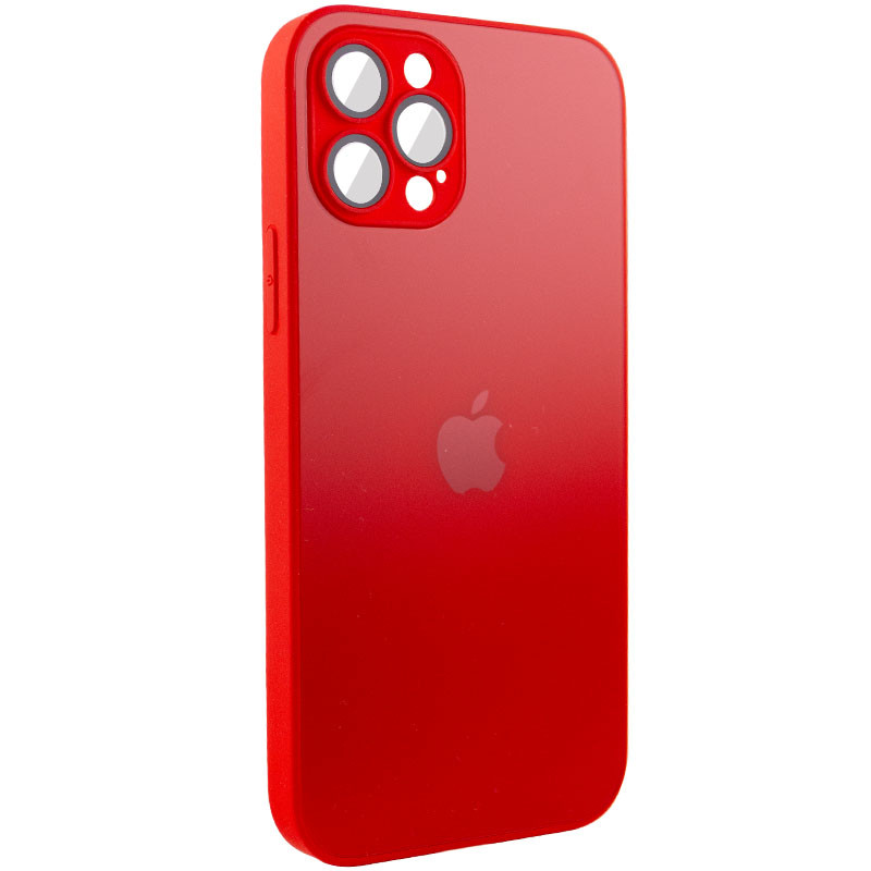 Фото Чохол TPU+Glass Sapphire matte case на Apple iPhone 12 Pro Max (6.7") (Cola Red) на vchehle.ua