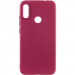 Чохол TPU GETMAN Liquid Silk на Huawei P Smart+ (nova 3i) (Бордовий / Marsala)