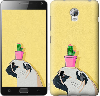 

Чохол Мопс з кактусом на Lenovo Vibe P1 795537