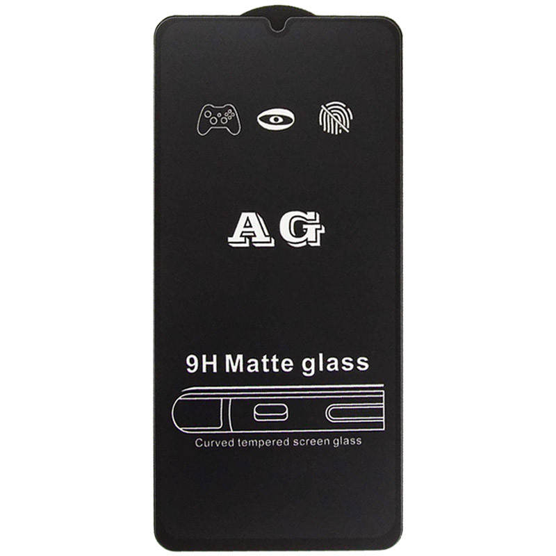 Защитное стекло 2.5D CP+ (full glue) Matte для Samsung A20/A30/A30s/A50/A50s/M30/M30s/M31/M21/M21s
