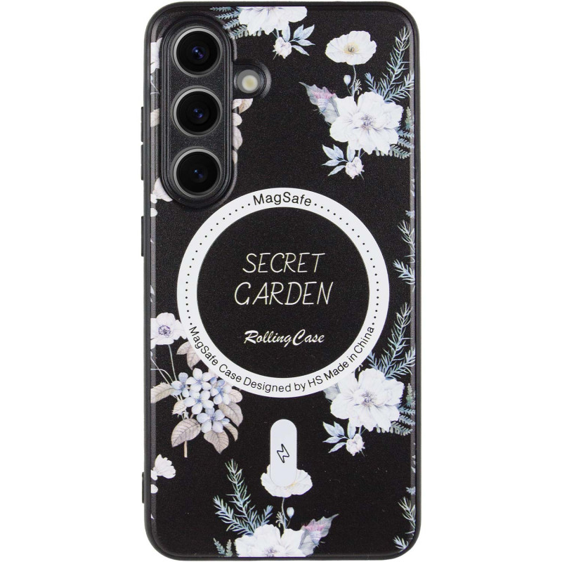 Фото TPU+PC чохол Secret with Magnetic Safe на Samsung Galaxy S24 (Black) на vchehle.ua