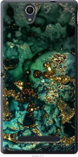 

Чехол Мрамор золото богатство для Sony Xperia C3 D2502 1405339