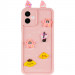 Фото Чехол TPU Toys Case with Ears для Samsung Galaxy A06 (Light Pink) на vchehle.ua