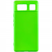 Чохол Silicone Cover Lakshmi (A) на Google Pixel 6 (Салатовий / Neon Green)